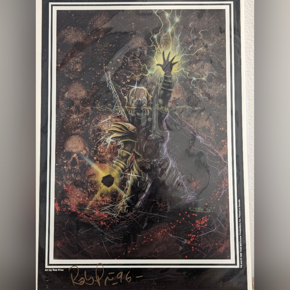 Spawn The Impaler Signed Print